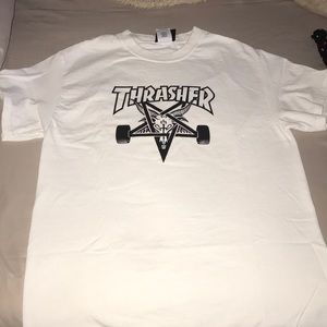 A thrasher shirt